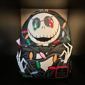 Jack Skellington Light-Up Backpack